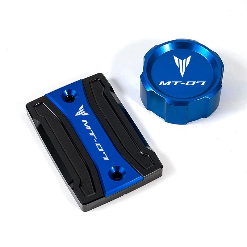 For Yamaha MT07 MT-07 MT 07 2014-2025 Motorcycle accessories brake Fluid Cylinder Master Reservoir oil filler Cap guard Cover