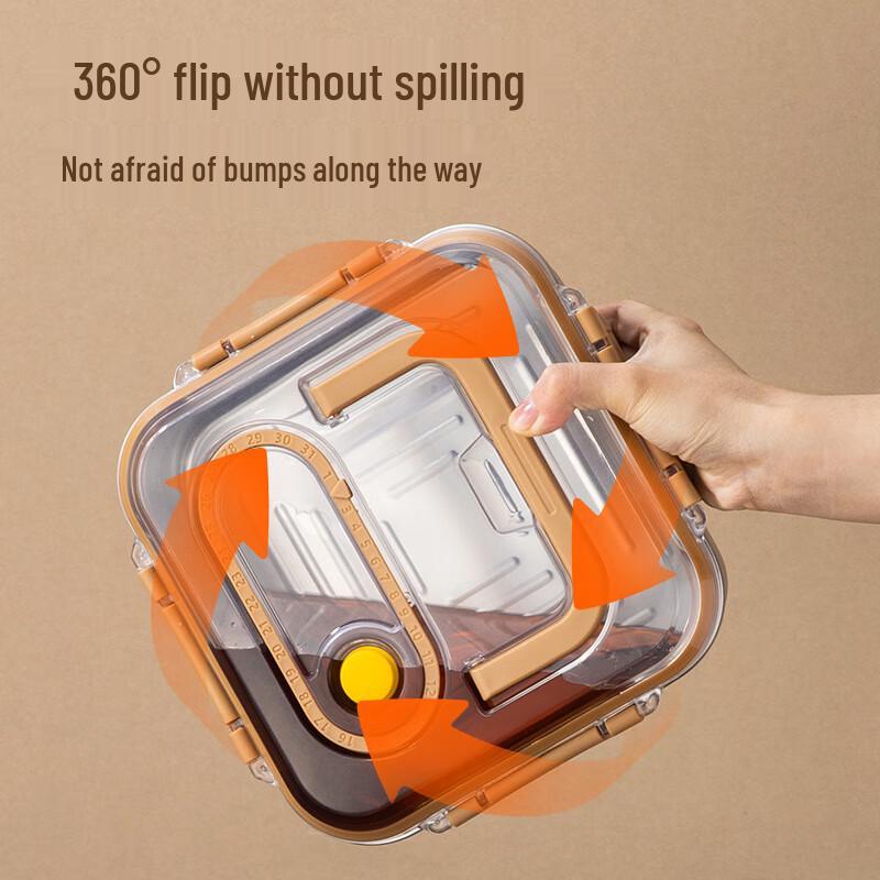 1800ML Microwave Vacuum Food Storage Container Set
