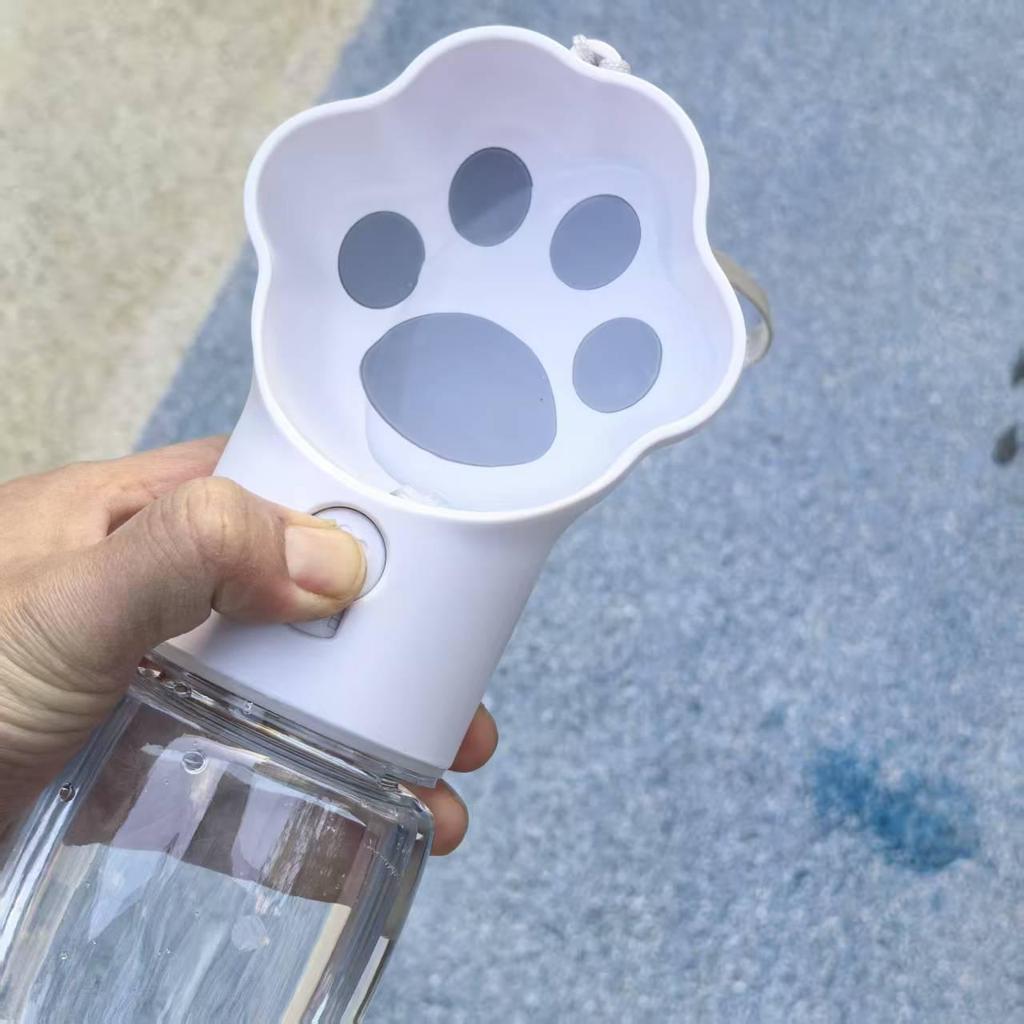 Portable Pet Water & Food Bottle - 2-in-1 Kettle for Dogs, Cats, and Small Pets