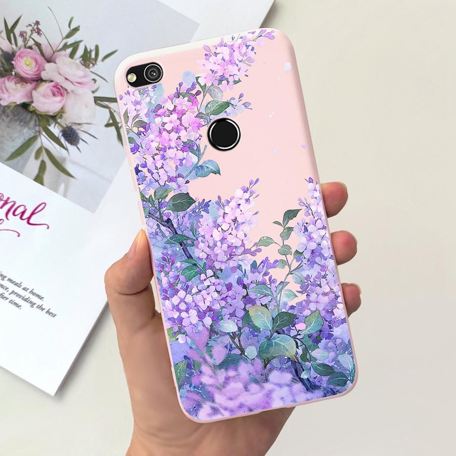 Für Huawei P8 Lite 2017 2015 Hülle P9 Lite 2017 Huawei GR3 2017 Honor 8 Lite Abdeckung Weiches Silikon Matt Süßigkeit Funda Schwarze Katze Ente