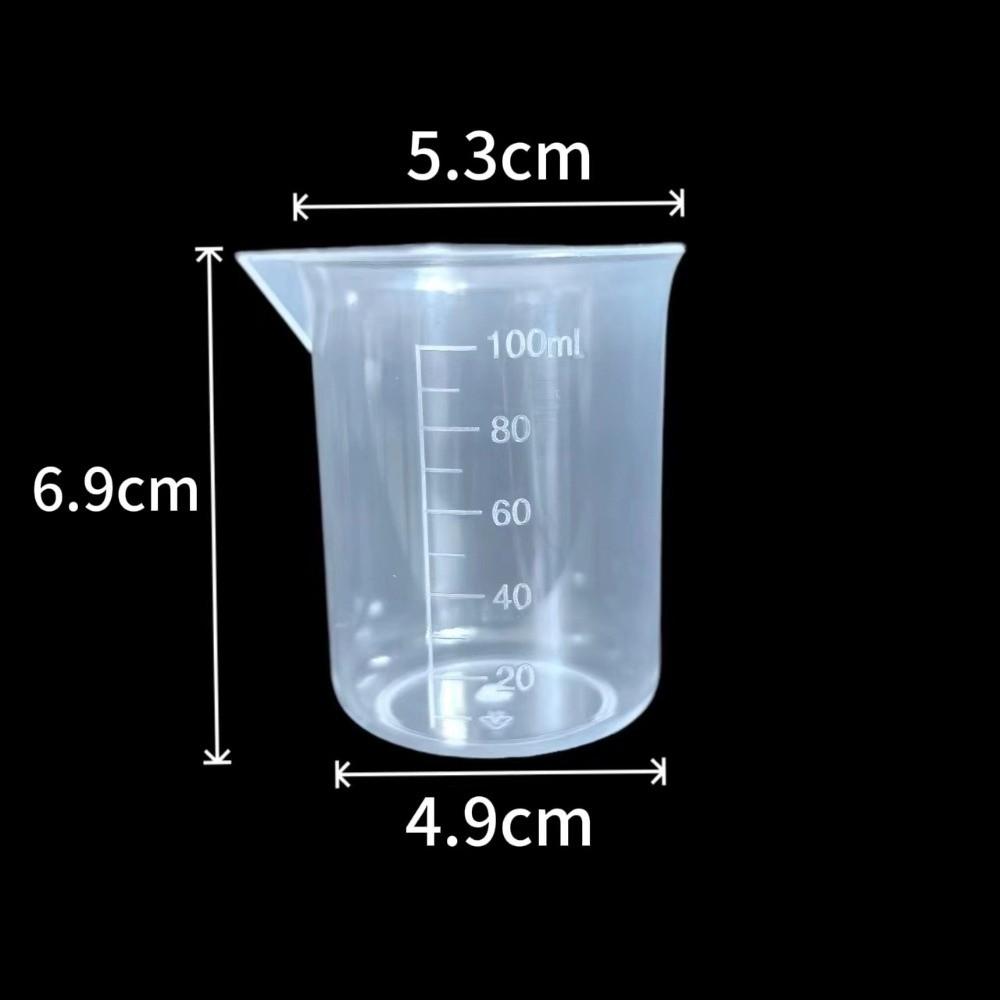 Graduated Scale Plastic Measuring Cups Transparent Measuring Cup  for Cooking Measurement 1pc-100ml