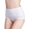 Frauen Plus Größe Einfarbig M-7XL Slips Unterwäsche Hohe Taille Höschen Baumwolle Unterhose Dessous