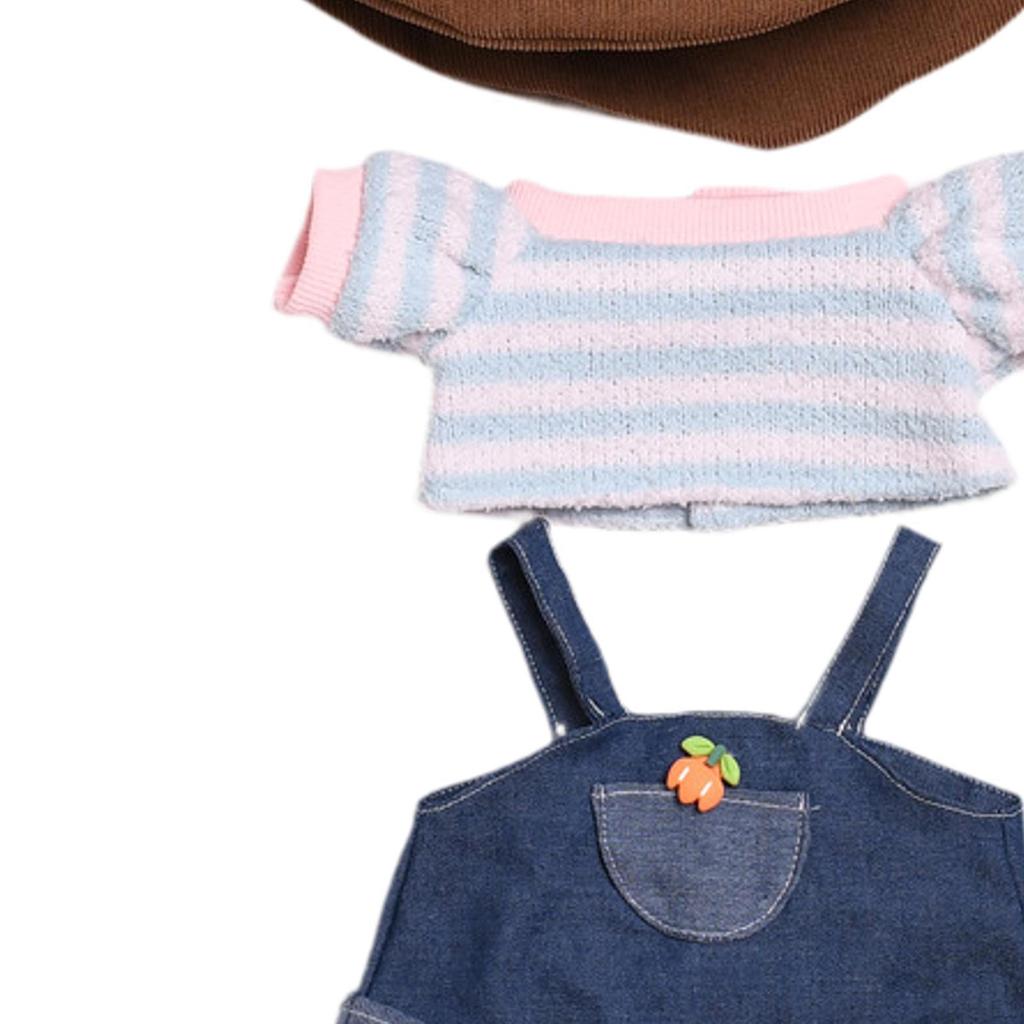38cm Doll Clothes Fashion Dress up Toy Cute Suit for Party Gift