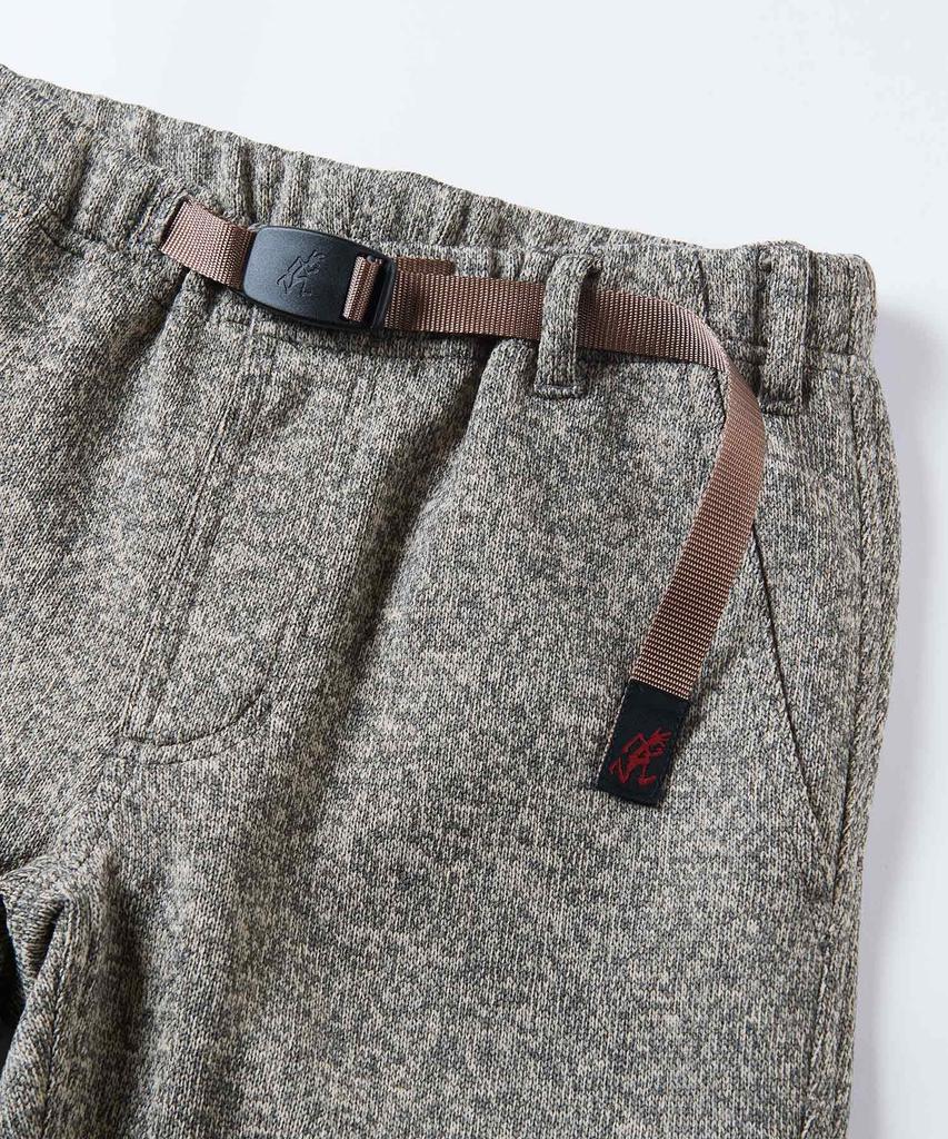 Gramicci Bonding Knit Fleece Women's Tapered Pants | Bonding Knit Fleece Women's Tapered Pants, Size S: Heather Charcoal