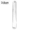 Relax Body Female Masturbation Huge Faux Crystal Glass Butt Plug Dildo Rod Massage Stick