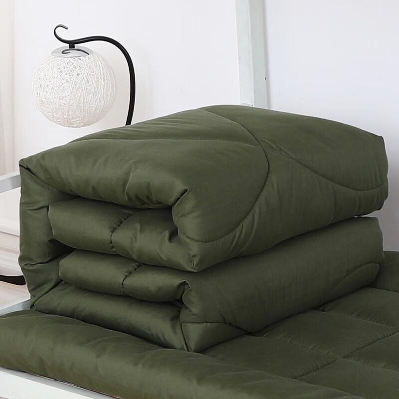 Liuei Military Green 4 Jin Quilt & Mattress Set