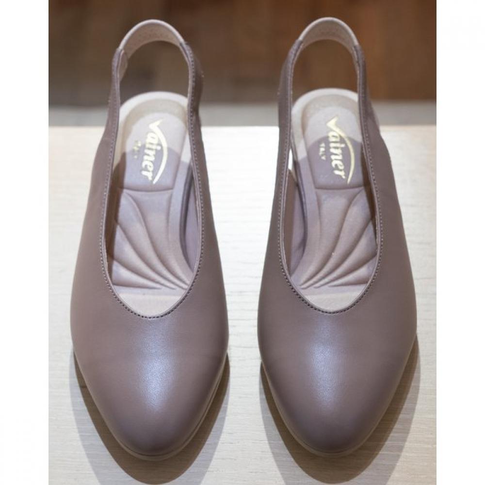 Vainer Women Comfort Slingback Brown 088a