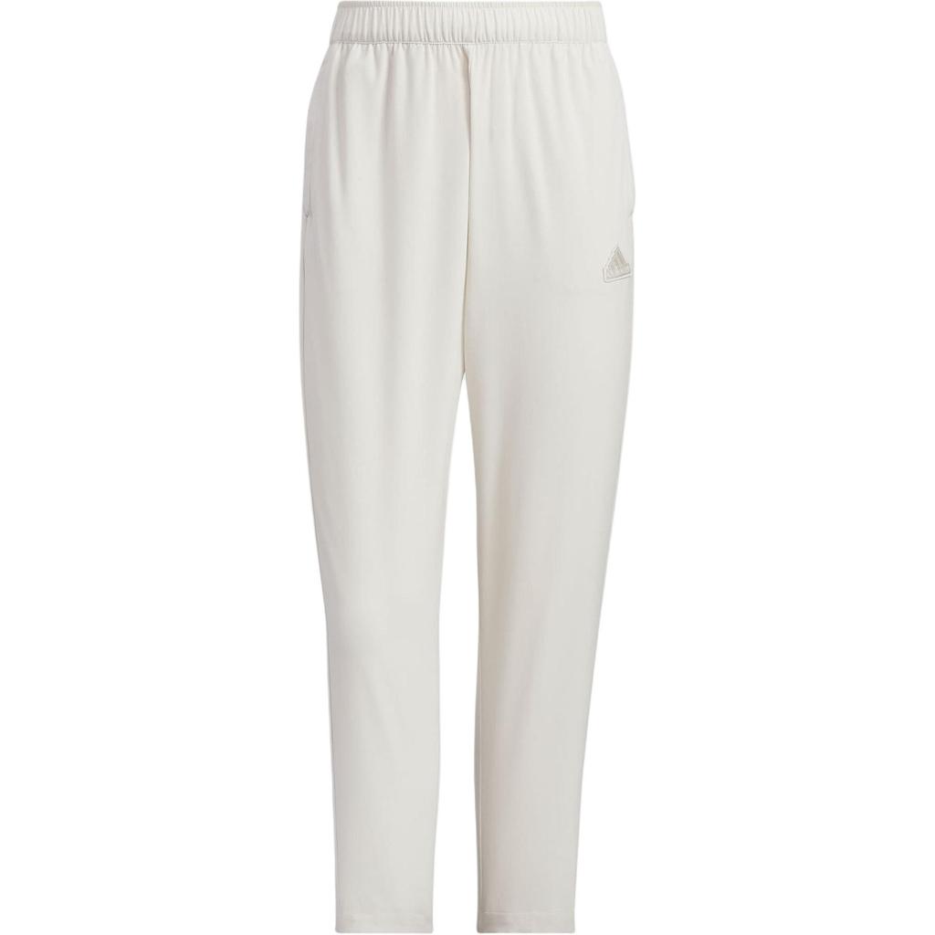 Adidas Small Logo 7/8 Elastic Sport Casual Pants Unisex Bottoms Alumina-Brown JJ1132