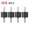 4pcs Rubber Buffer Accessories Damper Silent M5 M6 M8