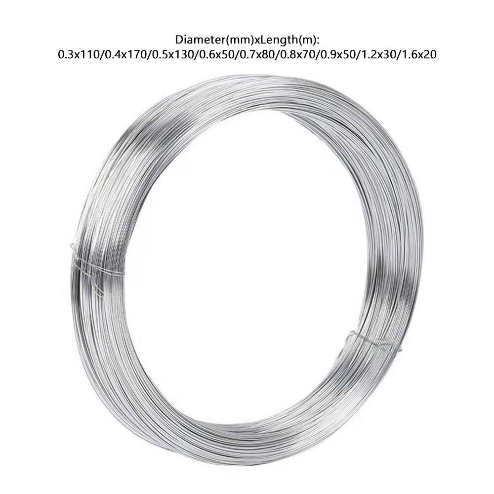 Solid Wire Fine Steel Wire Rope  Steel Wire Galvanized Iron Wire  Crafts DIY Projects