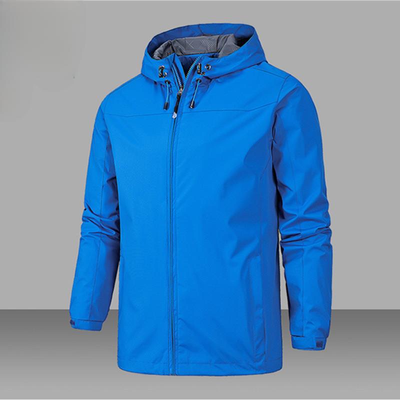 Men's Casual Jacket Outdoor Windbreaker Jacket Men's
