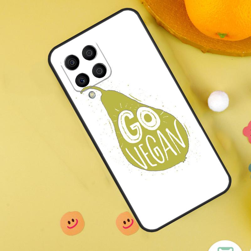 LOVE VEGGIE Vegetarian Quotes VEGAN For Samsung Galaxy M20 M30s M31 M51 M15 M55 M13 M23 M33 M53 M12 M32 M52 M14 M34 M54 Case