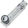 0.1-0.4 0.1-1 0.15-1.5 2-25 0.5-5 1-10 1.5-15 2-20L/min LZM-6T N2 Nitrogen Flowmeter Rotameter with Valve Push in 6mm Tube(2-20L Per min)