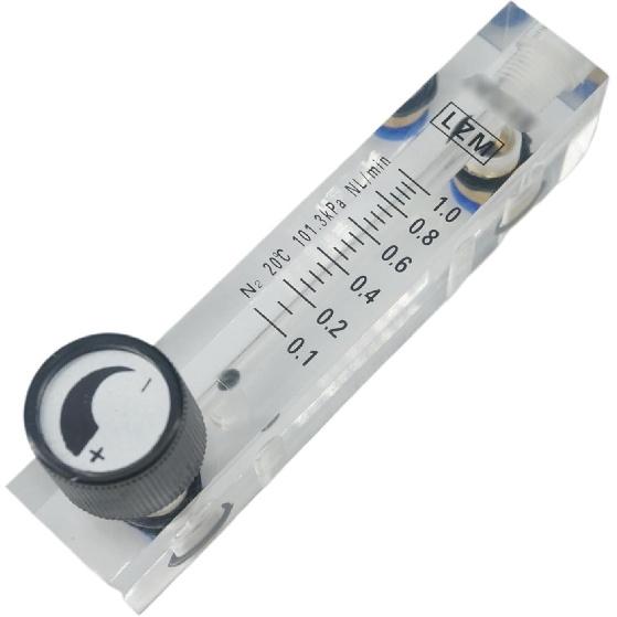 0.1-0.4 0.1-1 0.15-1.5 2-25 0.5-5 1-10 1.5-15 2-20L/min LZM-6T N2 Nitrogen Flowmeter Rotameter with Valve Push In 6mm Tube(2-20L Per Min)