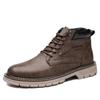 Autumn Winter Men Work Boots Waterproof Outdoor Ankle Boots For Men Tooling Boots