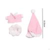 3 Pack Doll Set for Kids DIY Accessories 17cm Dolls