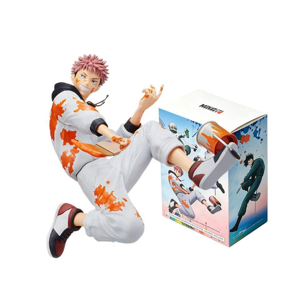 Anime Merch Figure The Jujutsu Kaisen Satoru Gojo Fushiguro Inumaki Itadori Graffiti x Battle Ver. Action Figure PVC Model Toys