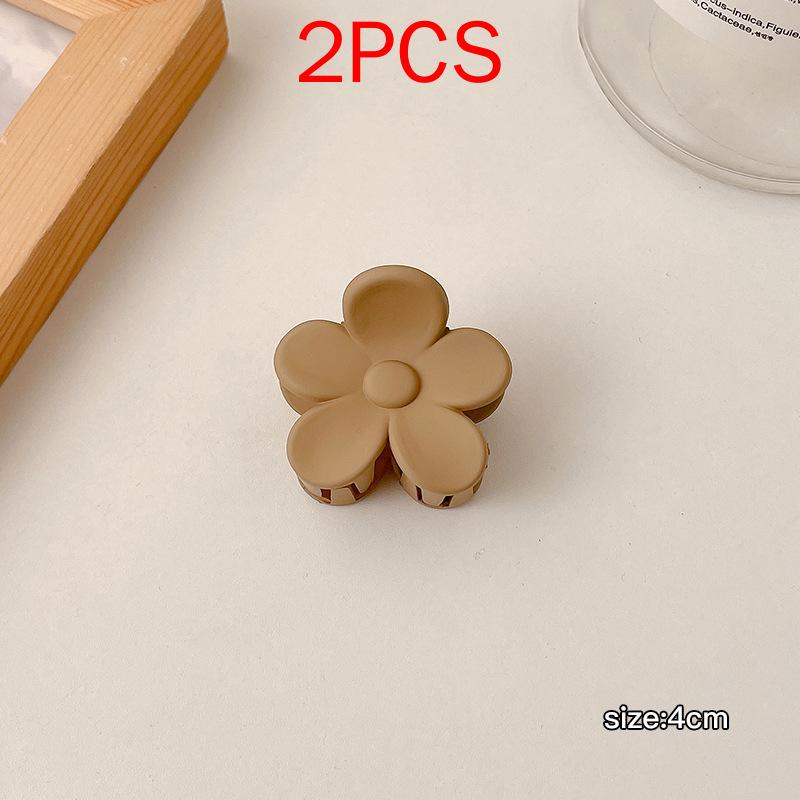 (87 Styles) 2pcs/ Set New Large Jelly Color Hair Clip Acrylic Hair Claw Shark Clamp For Women Girls Fashion Summer Updo Headwear Hair Accessories