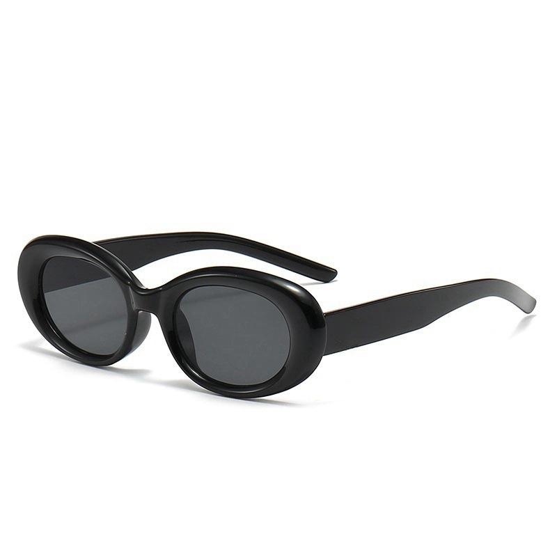 Trendy Unisex Round Frame Sunglasses - High-End Fashion for Sunshade and Sunscreen