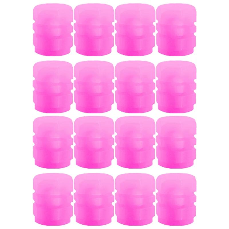 Car Motorcycle Mini Colorful Luminous Tire Valve Caps Glowing Valve Cover Car Tire Wheel Hub Styling Decoration Auto Accessories