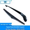 Compatible Rear Window Wiper Blade for Toyota Porte/140 (2013+) OE: 85241-52210