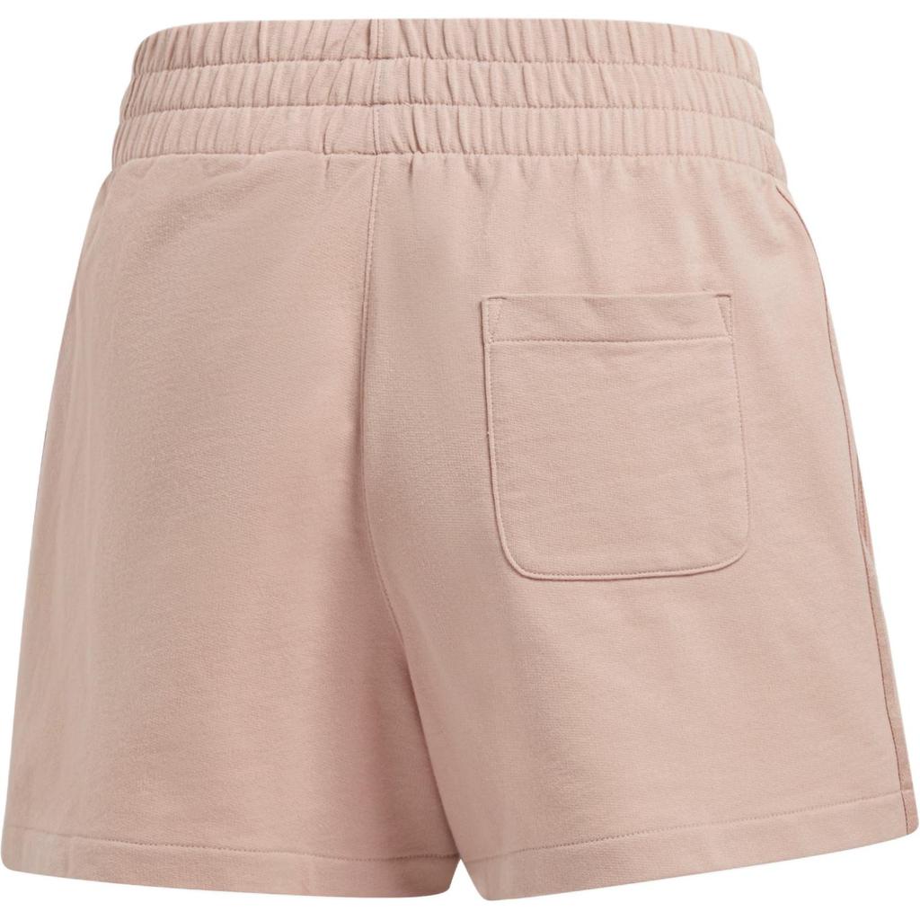 Adidas Originals Sport Stripe Elastic Waist Casual Shorts Women Shorts Gray Pink GM6706