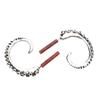 Creative Squid Tail Stud Earrings Exquisite Retro Silver Plated Octopus Tentacles Earrings All-match for Street Shoo