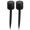 2PCS Solar Lawn Light LED Garden Lamp Pathway Garden Landscape Light for Outdoor Decoration