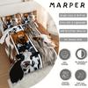 Comforter 3Pcs Modern Fashion Bed Set (1 * + 2* Without Core) Farmhouse Cow 3D Print Bedding Set Soft Comfortable