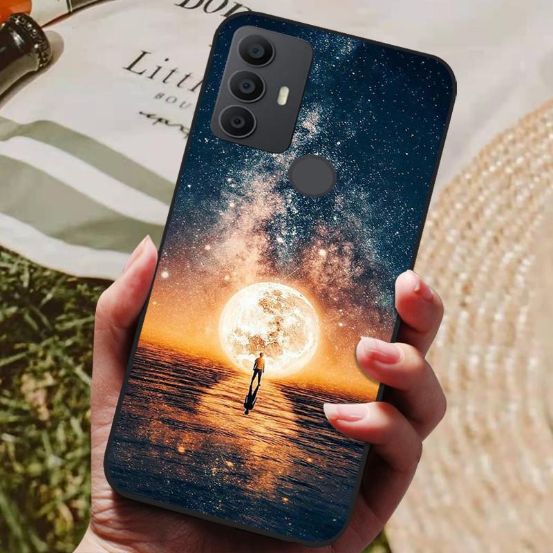 For TCL 30 SE Case 305 TPU Silicone Soft Fashion Phone Cover for TCL 30SE 306 305 Case 6165A Bumper Funda for TCL30SE 6.52 Inch