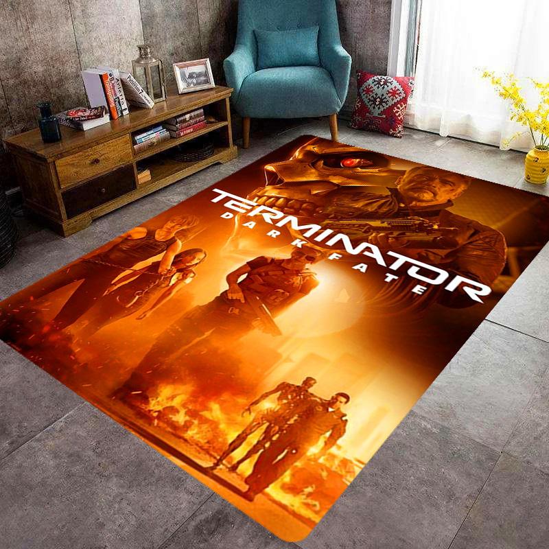 Terminator: Dark Fate - Battle Survival carpet Living room and bedroom mats floor mats Art Protective pad Doormat