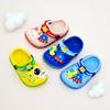 Girls' Summer Cartoon Sandals: Soft-Soled, Non-Slip, Indoor Baotou Hole Shoes for Babies and Kids.