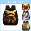 Pikachu 15 Inch Large Capacity Lightweight Oxford Cloth Backpack For Kids School