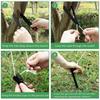 4Pcs 40cm Tree Straps For Staking Tree Support Straps Newly Planted Saplings Anti-Hurricane Protection Straightening Tools
