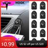 Car Sticker 2025 New 4pcs Car Mini Paste Hook Simple Strong Hook For Tesla Model 3 Roadster Y Bonina Juguete Cybertruck Co