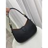 New High-end Light Luxury Cowhide Leather Lock Armpit Dumpling Bag Handbag Shoulder Bag Women's Bag