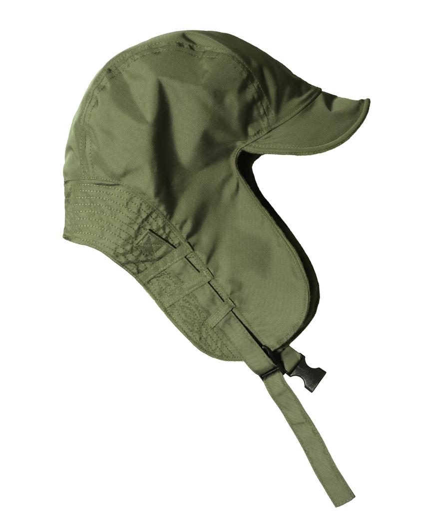 Seullipiseullib N.25 F/W Reversible Satin Khaki Trooper Hat