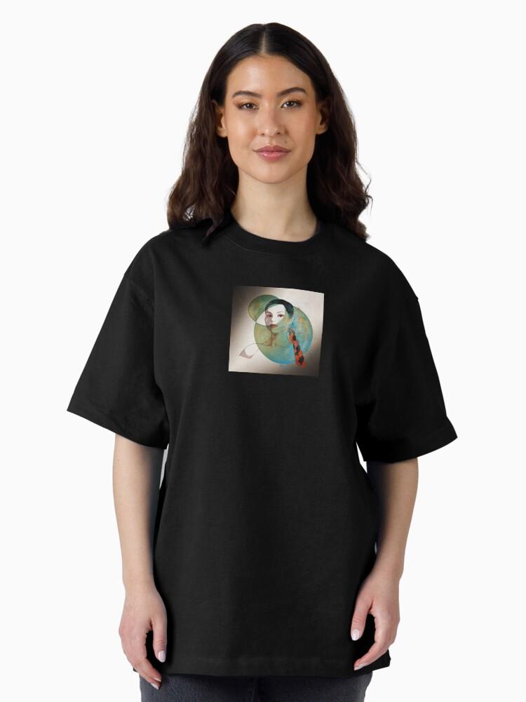 Selena Gomez portrait fanart Oversized T-Shirt