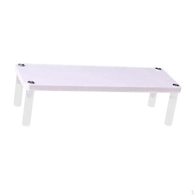 Wooden Display Riser Stand for Figures, Perfume, Nail Polish, Collectibles Organizer Step