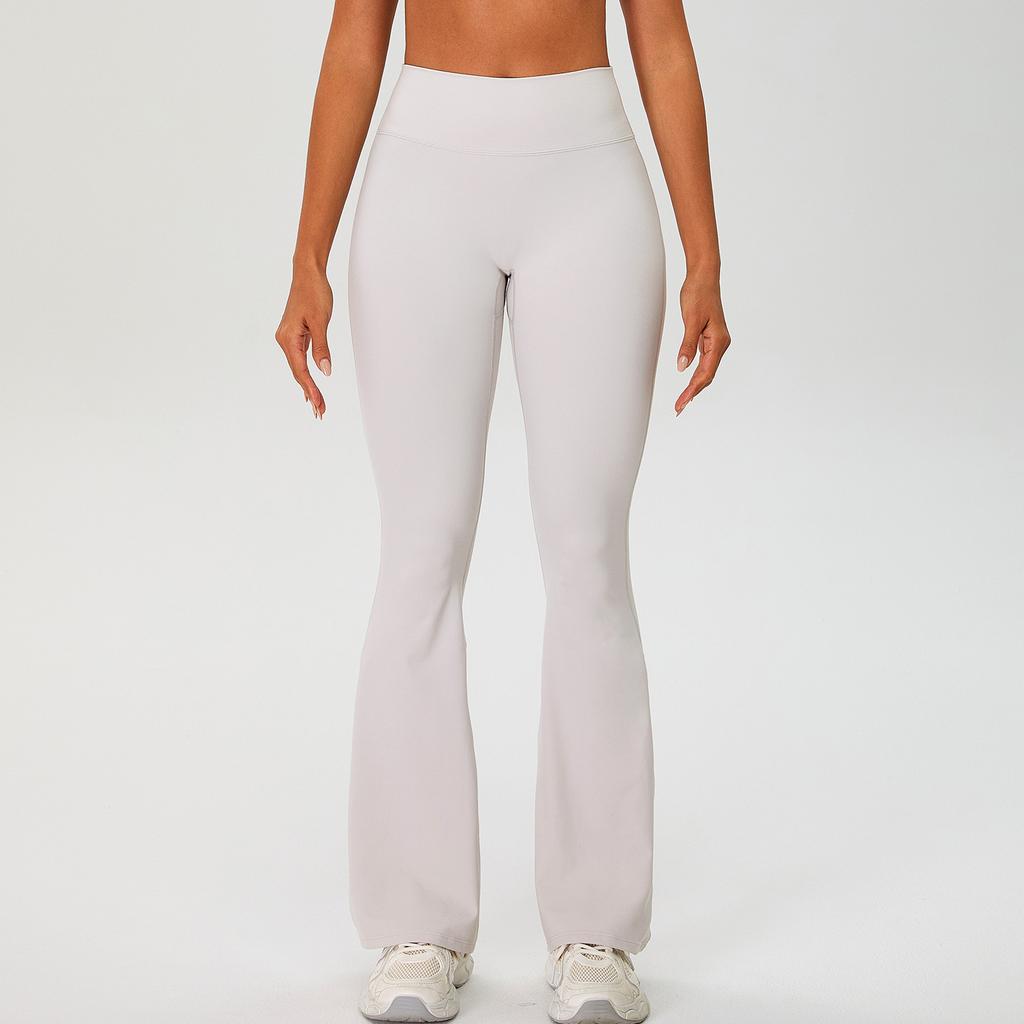 Grind tight hip lift yoga flared pants women's running quick-drying wide-leg sweatpants slightly pull fitness yoga pants