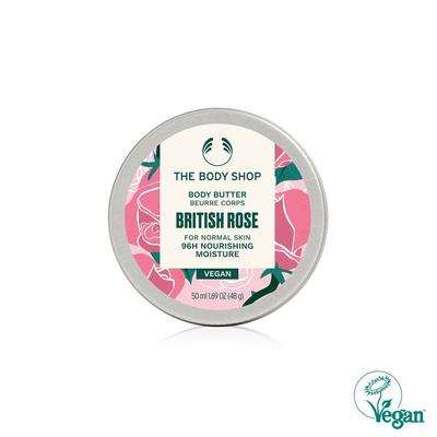 [Vegano NUEVO] Manteca Corporal Rosa Británica 50ML