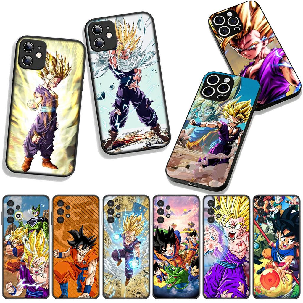 Phone Cover Dragon Gokus Ball Son Gohan Z Casing for Apple iPhone 16 15 14 Plus 13 12 Mini 17 Pro Max + ProMax 16E Air 15+ Case