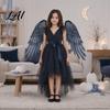 Ailes d'Ange Blanches pour Enfants Ailes Similées pour Enfants Accessoires de Déguisement Légers avec Bretelles Élastiques Non-tissé Décoratif pour Spectacle sur Scène