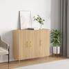 Sideboard Sonoma Oak 90 x 34 x 80 cm Particleboard