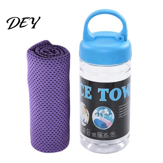 Hot Flash Relief Towel Cooling for Neck And Face, 90cmx30cm Quick Dry Ice Towel, Instant Summer Heat Wrap Sports Workout Recovery Reusable