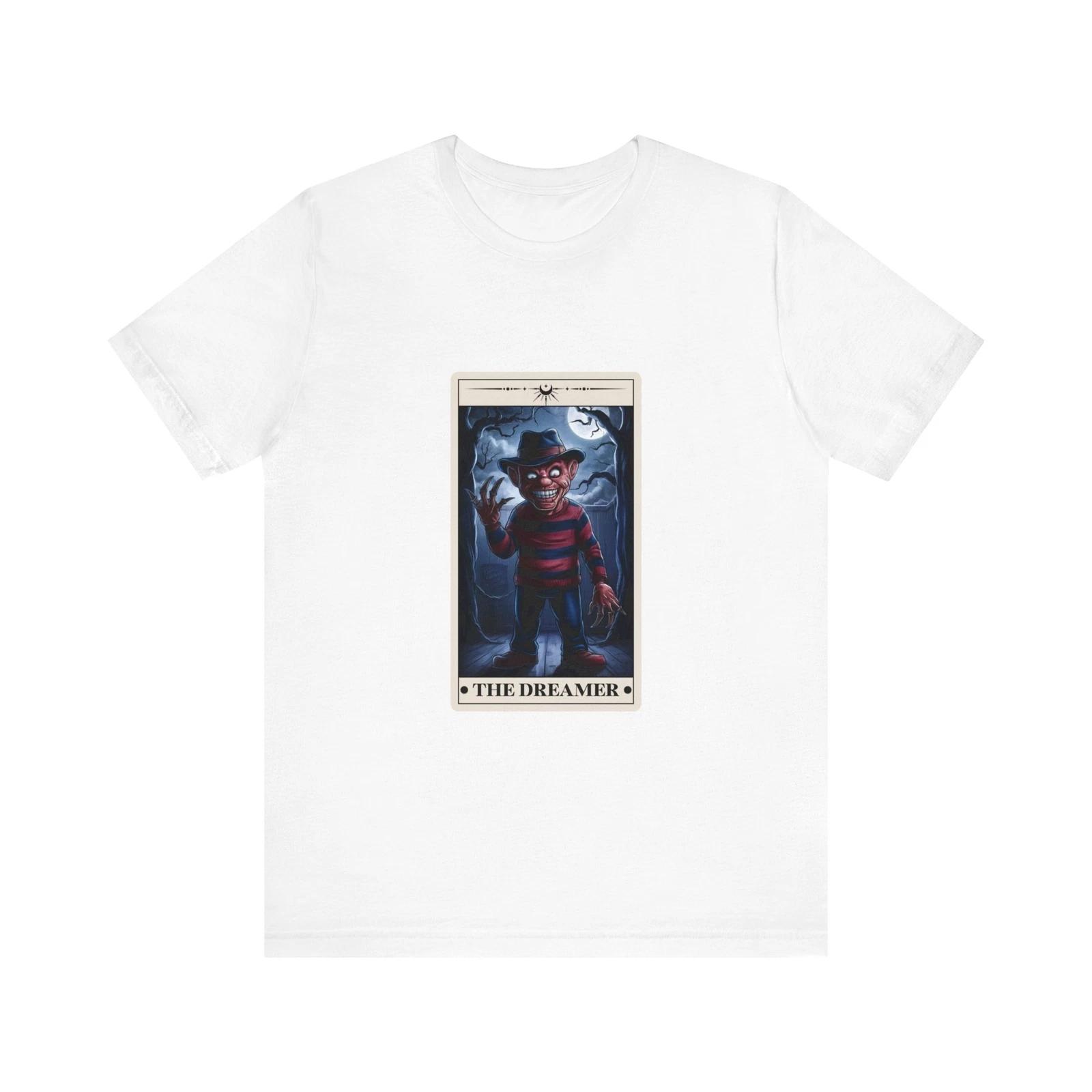 Freddy Krueger Tarot Card Halloween Tee S