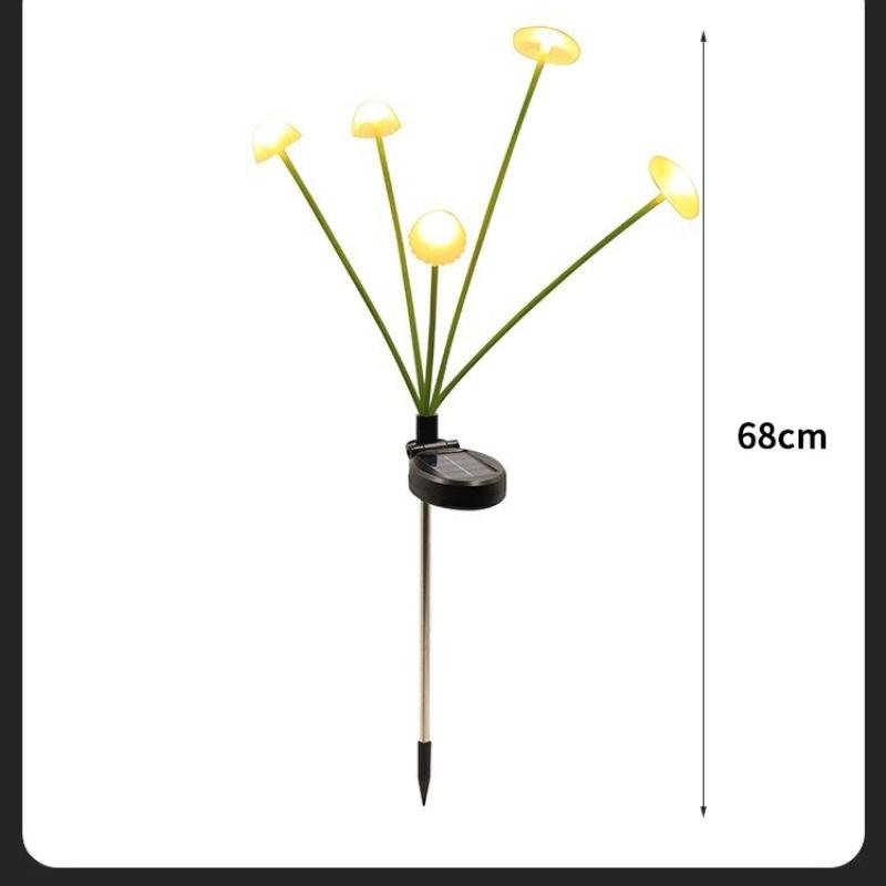 Garden Landscape Lights, Outdoor Jellyfish Solar Lights, All-Weather Construction Of Courtyard Festival Atmosphere Lights