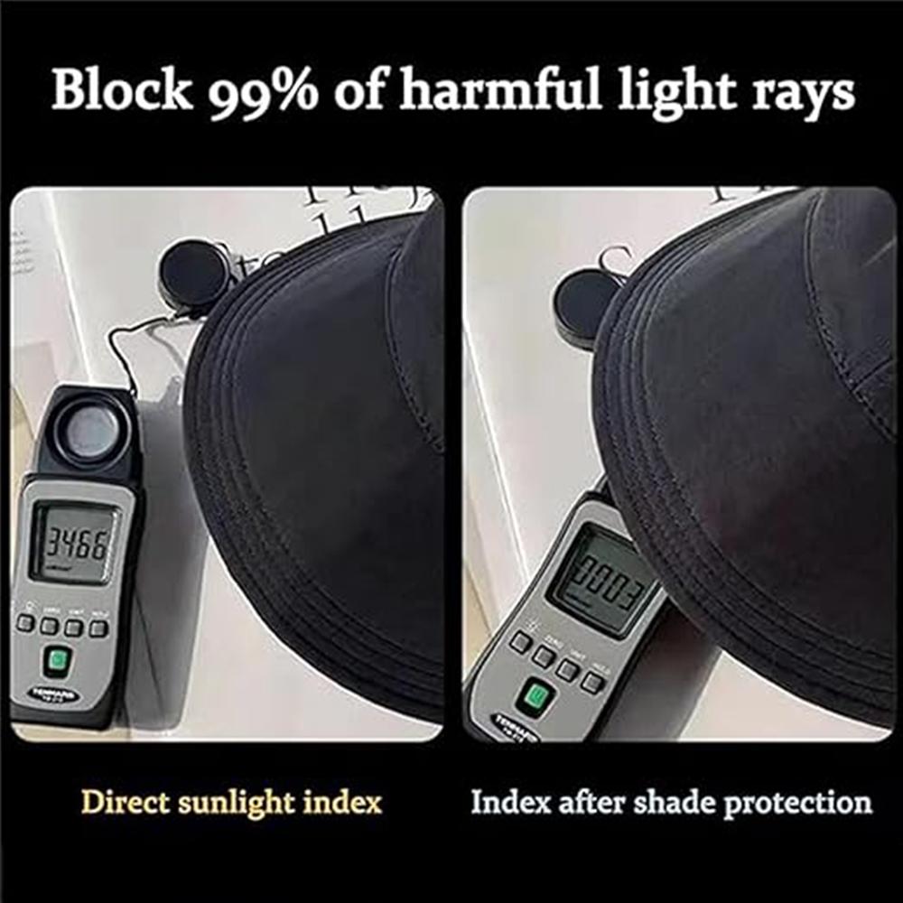 2pcs UV Protection Hollow Top Large Brim Sun Hat for Outdoor, Travel