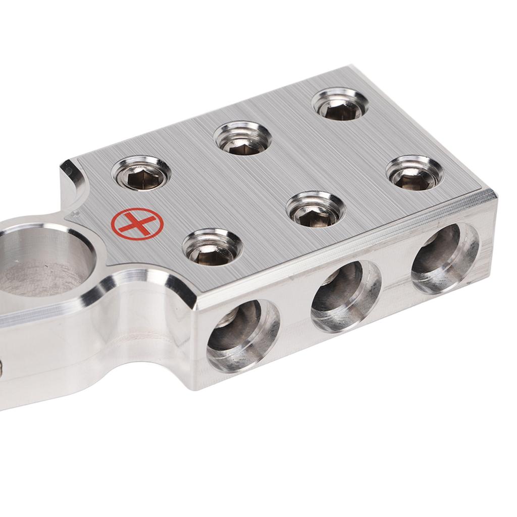 Pair Battery Terminal Clamp Positive Negative Audio Modification for Caravan Car Motorhome RV Bus