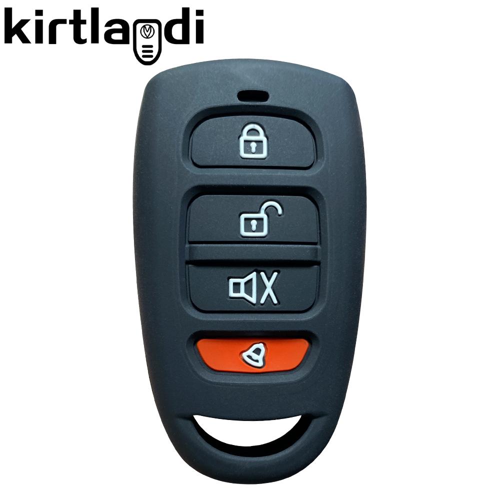 Silikonový obal držák na klíče od auta pro Kia Magentis Carens Sonata sorento rio soul forte pro Hyundai Tucson accent Santa Fe Avante